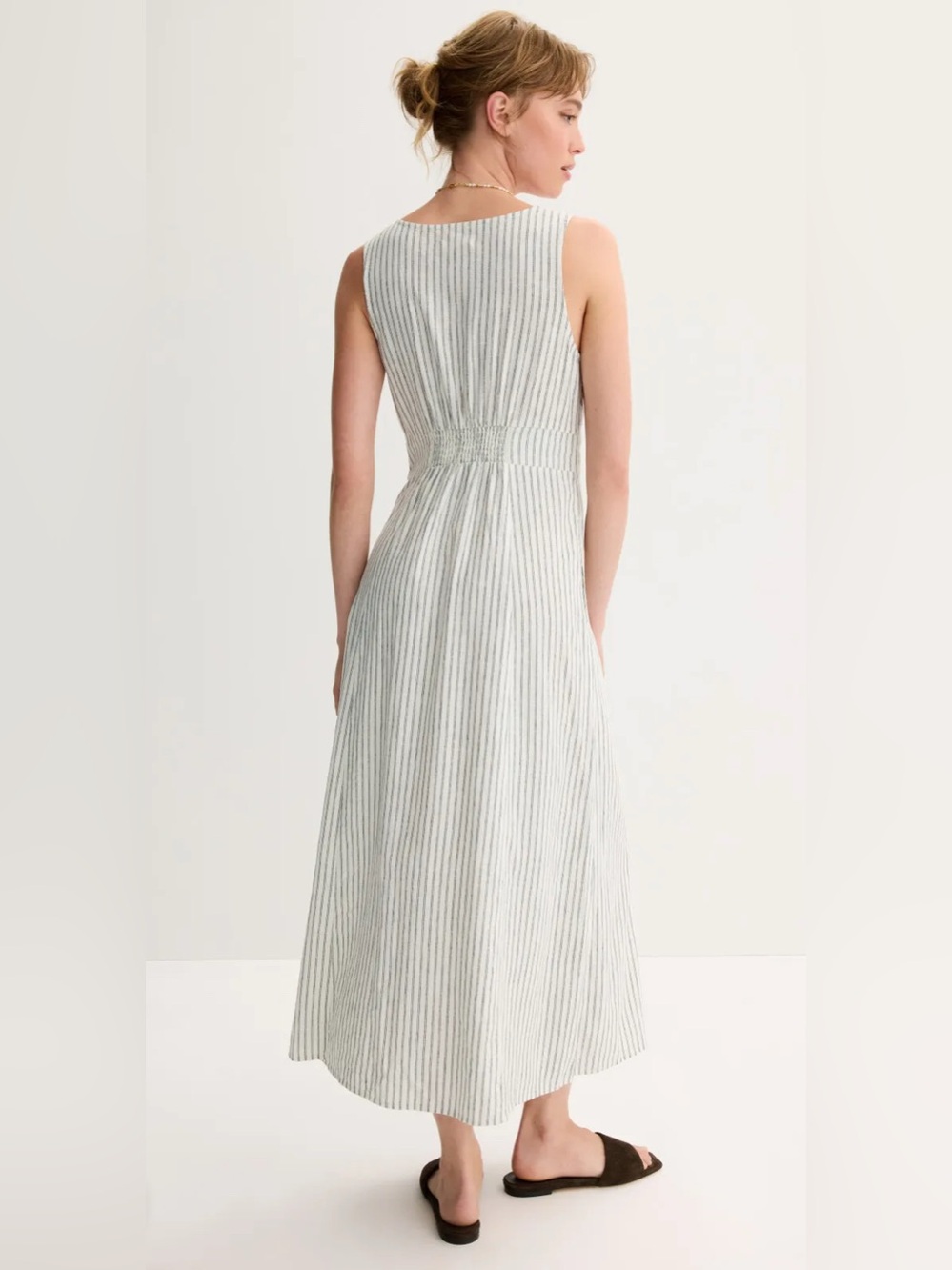 MARINE LAYER Camila Dress sleeveless striped in XS - Picture 3 of 9
